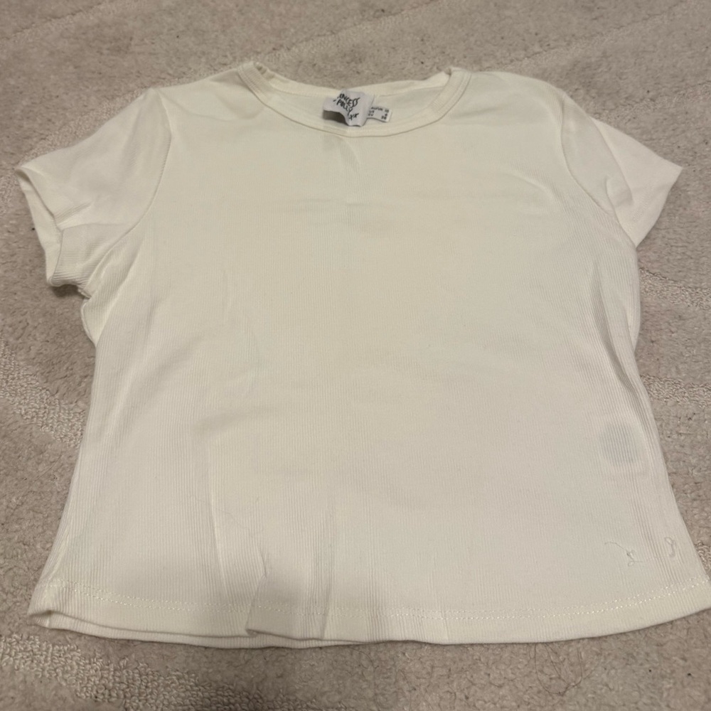 Princess Polly White Baby Tee